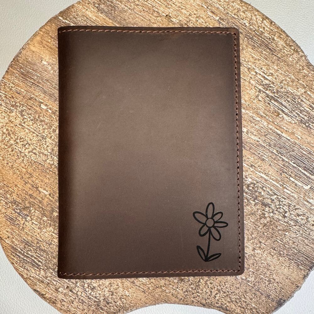 Genuine Leather Passport Holder BROWN NEUTRAL Passport Wallet NEW FAST SHIP